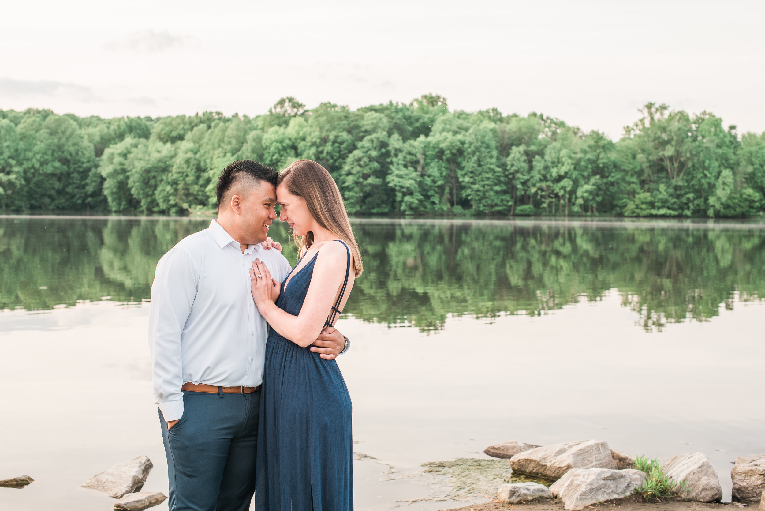 Centennial Park Engagement Session // Erica &amp; Phyo